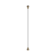 Nero 500Mm Premium G1/2 Female Flexible Water Connector Hose Brushed Bronze