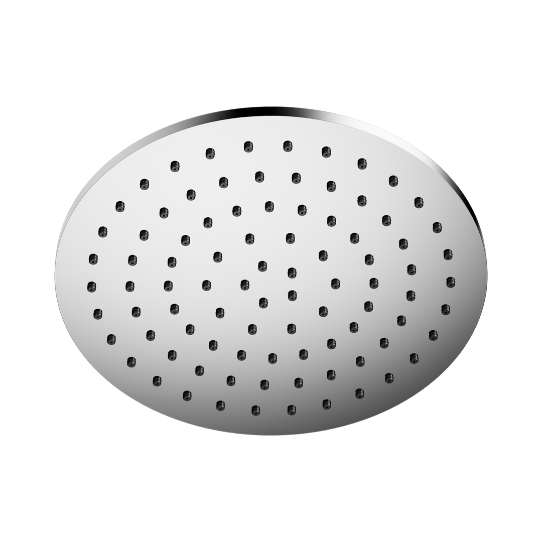 Nero 250Mm Round Metal Shower Head Ii Chrome