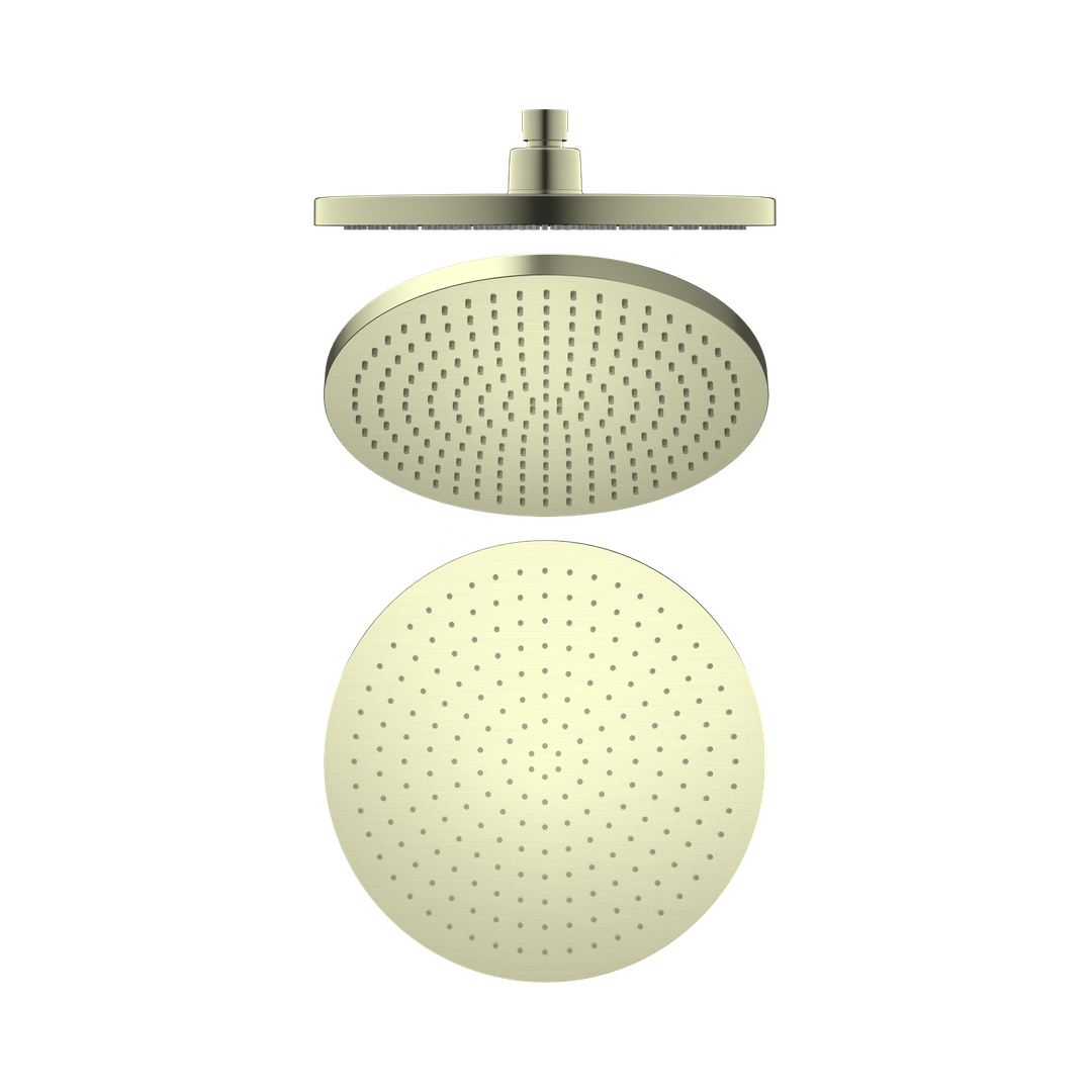 Nero 230Mm Air Shower Head Brushed Gold