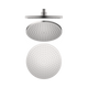 Nero 230Mm Air Shower Head Brushed Nickel