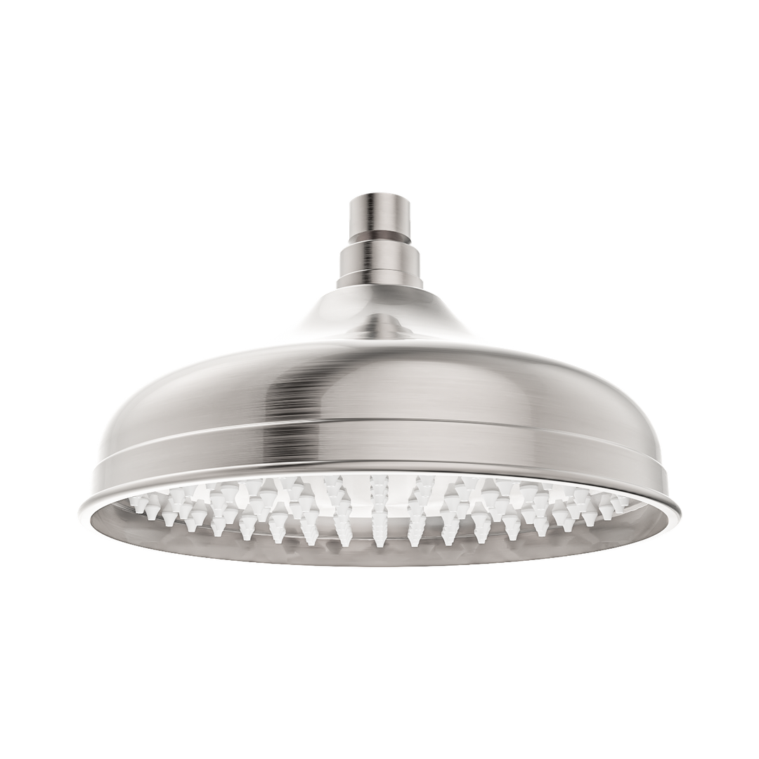 Nero York 200Mm Shower Head Brushed Nickel