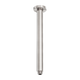 NERO ZEN Stainless Steel ROUND CEILING ARM 300MM LENGTH BRUSHED NICKEL