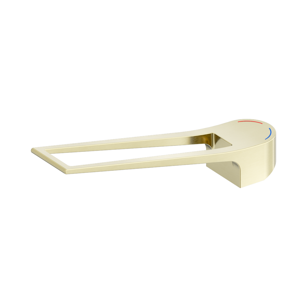 Nero Bianca Basin Mixer Care Handle Only Brushed Gold