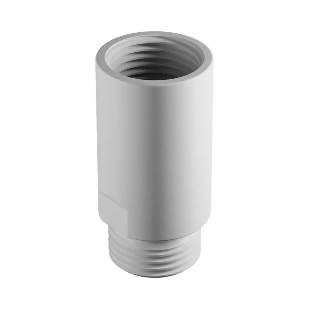 Nero Dual Check Valve Male X Female G1/2 Matte White
