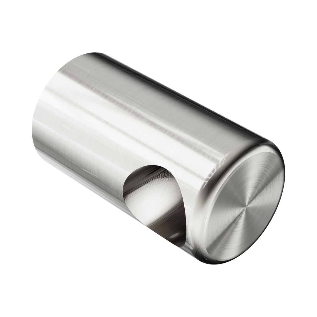Nero Mecca Care Make Your Own 32Mm Grab Rail End Bracket Brushed Nickel