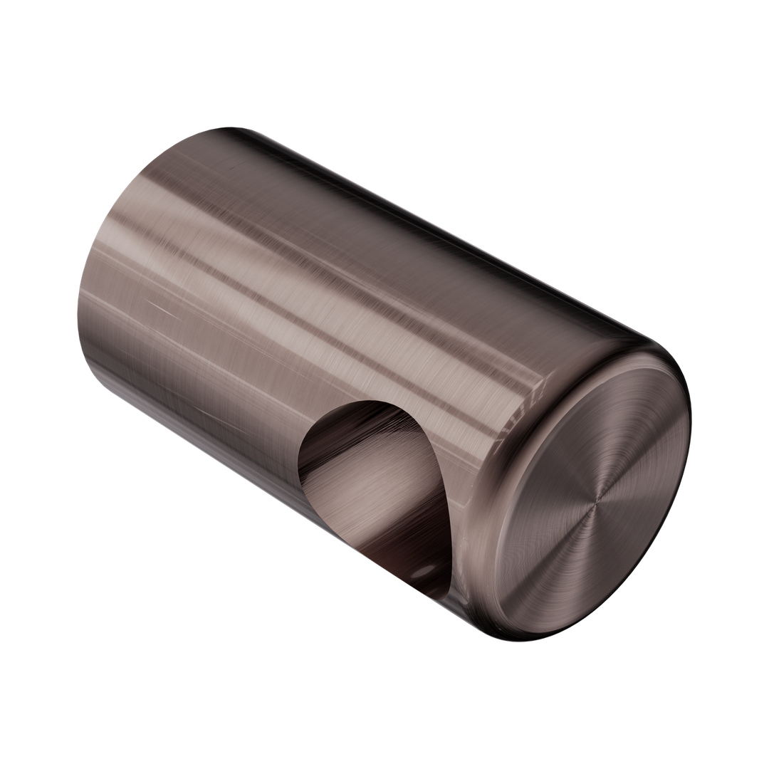 Nero Mecca Care Make Your Own 32Mm Grab Rail End Bracket Brushed Bronze