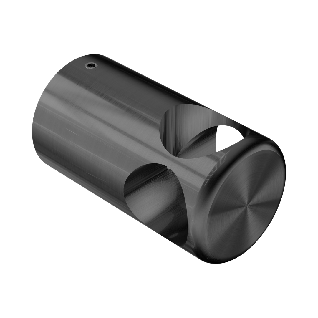 Nero Mecca Care Make Your Own 32Mm Grab Rail T Bar Bracket Gun Metal