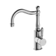 Nero York Basin Mixer Hook Spout With Metal Lever Chrome