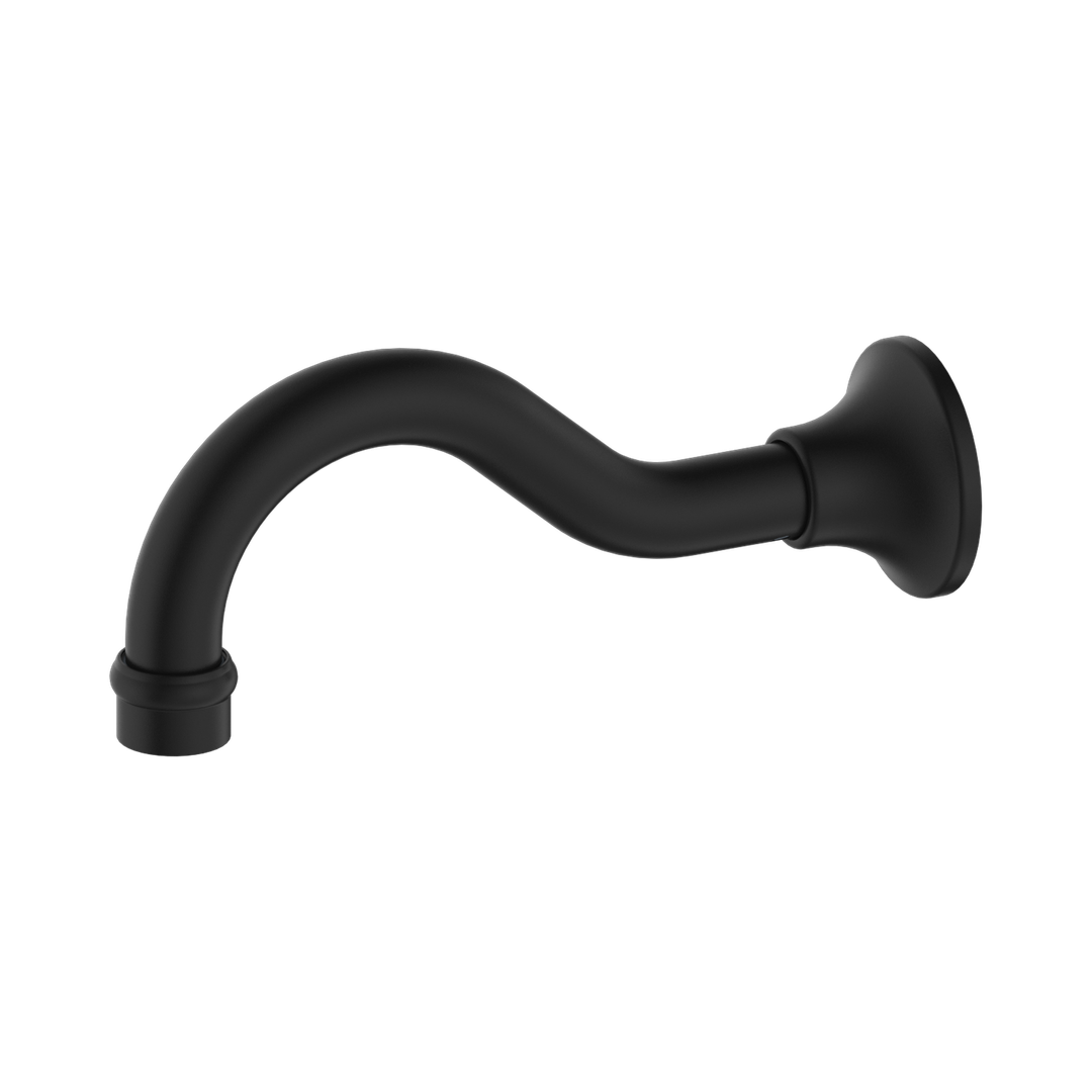 NERO YORK BASIN/BATH SPOUT ONLY MATTE BLACK