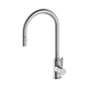 Nero York Pull Out Sink Mixer With Vegie Spray Function With Metal Lever Chrome