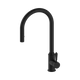 Nero York Pull Out Sink Mixer With Vegie Spray Function With Metal Lever Matte Black