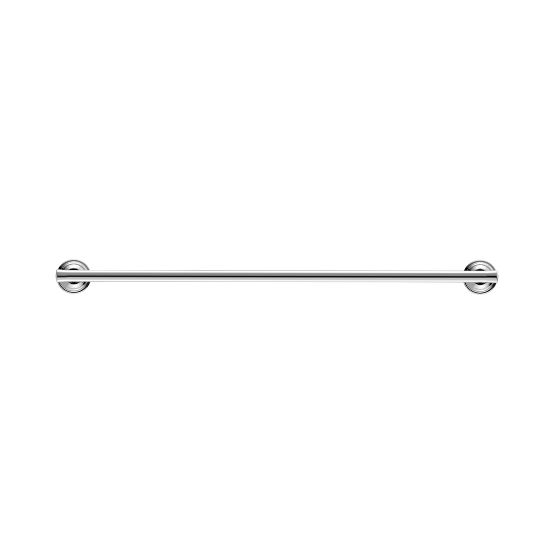 NERO YORK SINGLE TOWEL RAIL 600MM CHROME