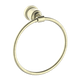 Nero York Towel Ring Aged Brass