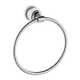 Nero York Towel Ring Chrome