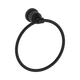 Nero York Towel Ring Matte Black
