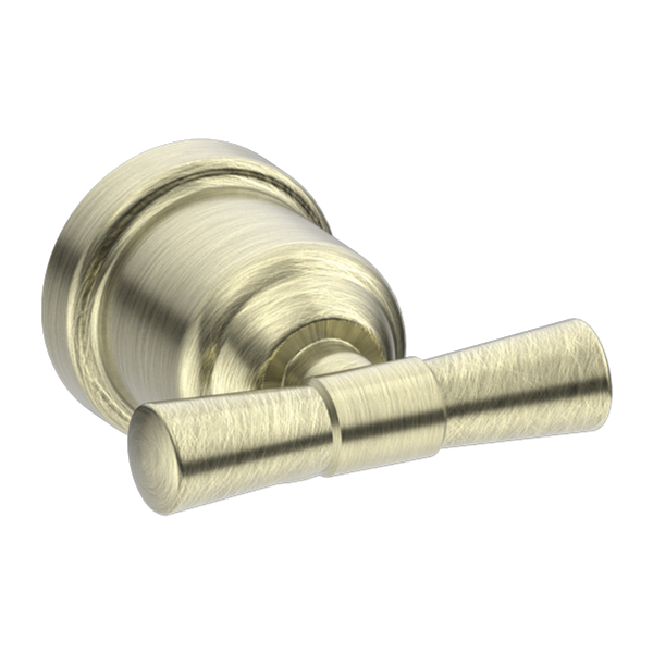 Nero York Robe Hook Aged Brass