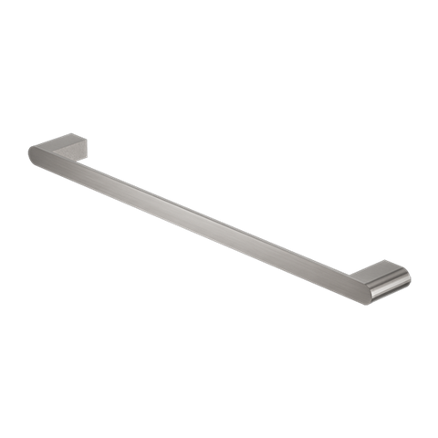 Bianca Single Towel Rail 600mm Brushed Nickel