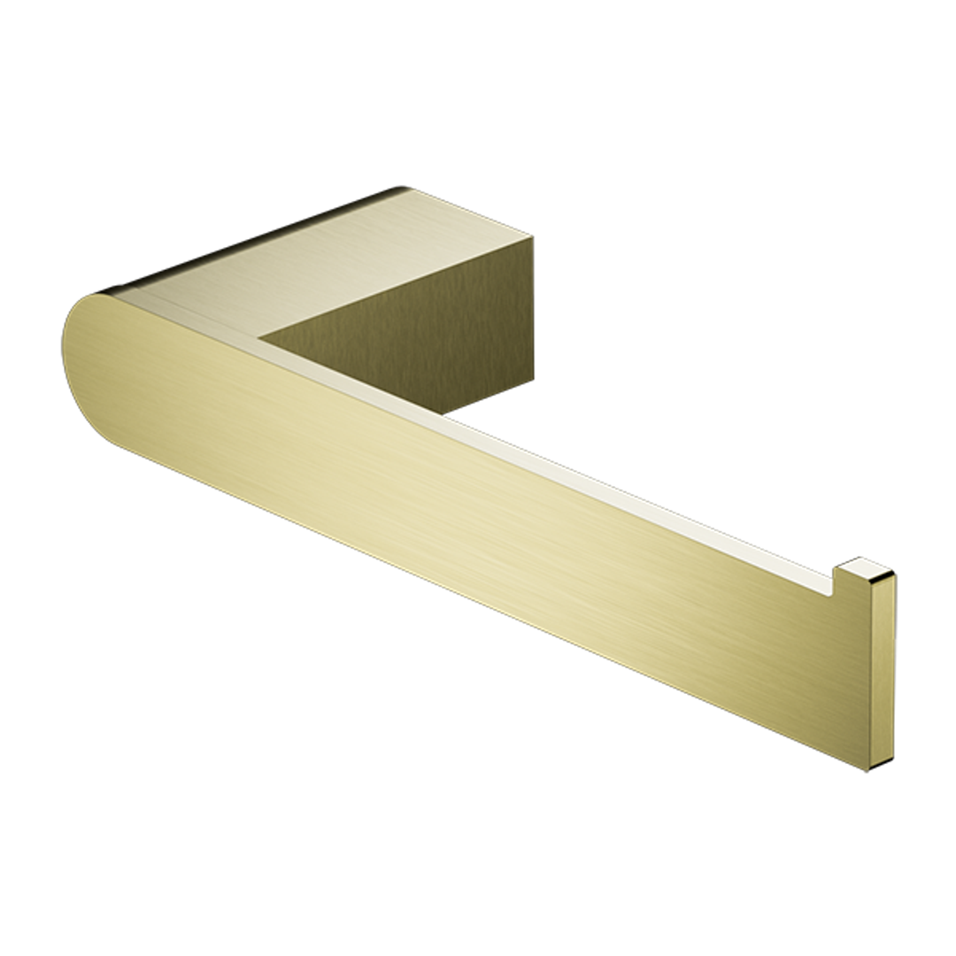 Nero Bianca Toilet Roll Holder - Brushed Gold