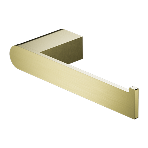 Nero Bianca Toilet Roll Holder - Brushed Gold