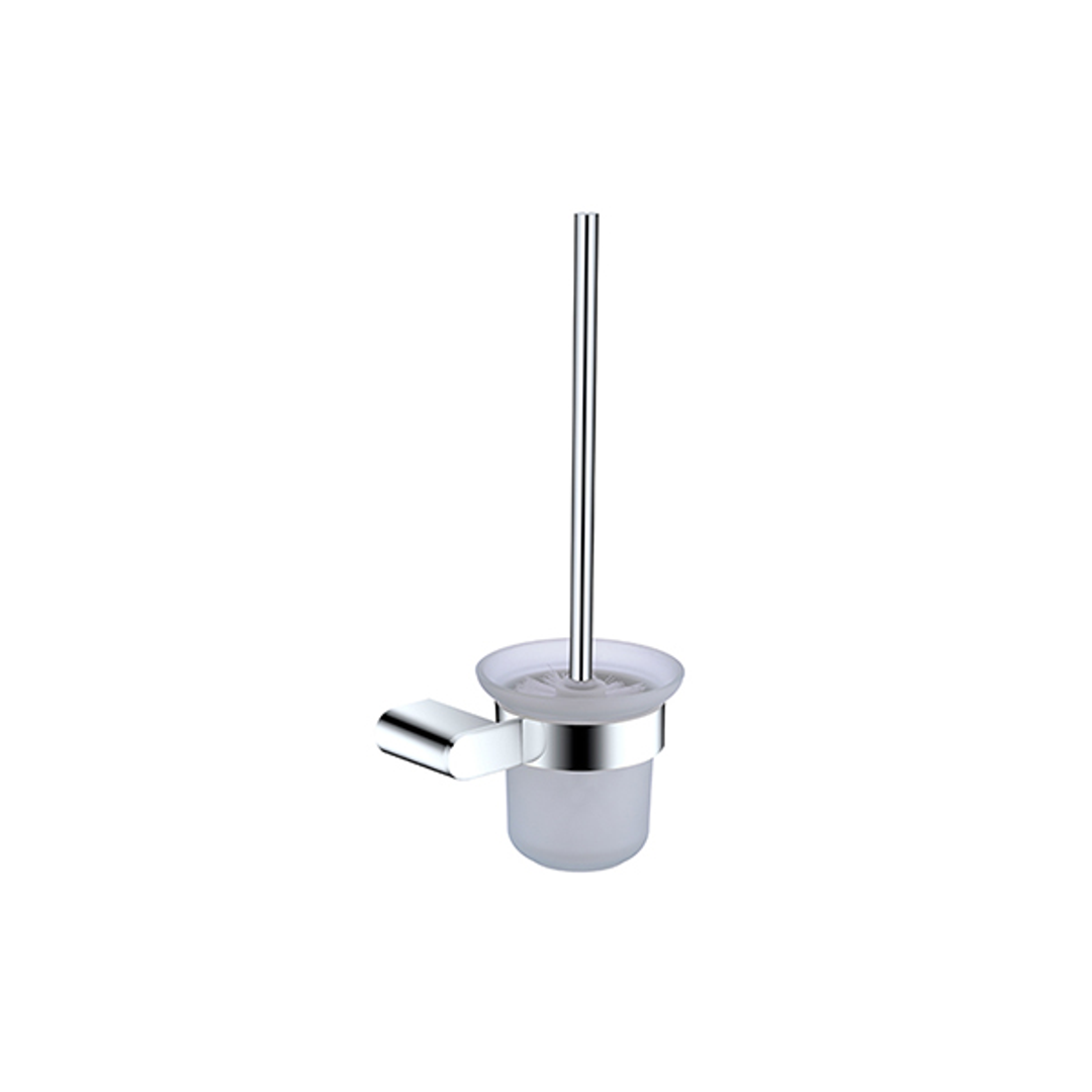 Nero Bianca Toilet Brush Holder - Chrome