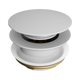 Nero Short Pop Up Bath Waste 40Mm Matte White