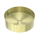 Nero Opal Round 400mm Stainless Steel Basin Brushed Gold