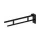 Nero Mecca Care Foldable Toilet Support Arm Matte Black