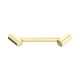 Nero Mecca Care 25mm Footrest Corner Grab Rail 215mm Brushed Gold