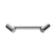 Nero Mecca Care 25mm Footrest Corner Grab Rail 215mm Chrome