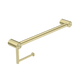 Nero Mecca Care 25Mm Toilet Roll Rail 450Mm Brushed Gold