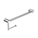 Nero Mecca Care Chrome 25mm Toilet Roll Rail 450mm