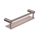 Nero Mecca Care 25mm Grab Rail With Shelf 450mm Brushed Bronze