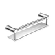Nero Mecca Care 25mm Grab Rail With Shelf 450mm Chrome