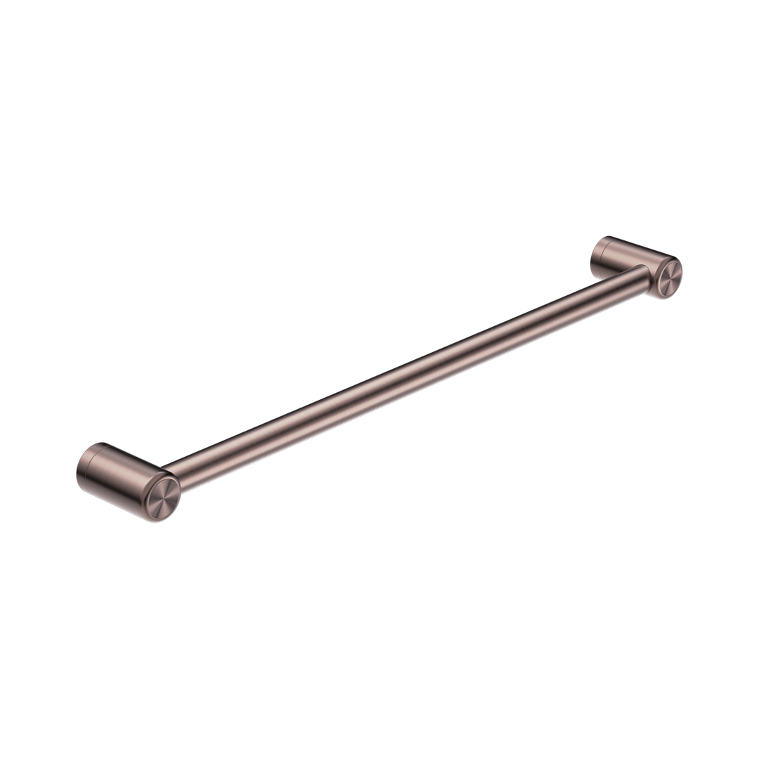 Nero Mecca Care 25mm Grab Rail 600mm Brushed Bronze