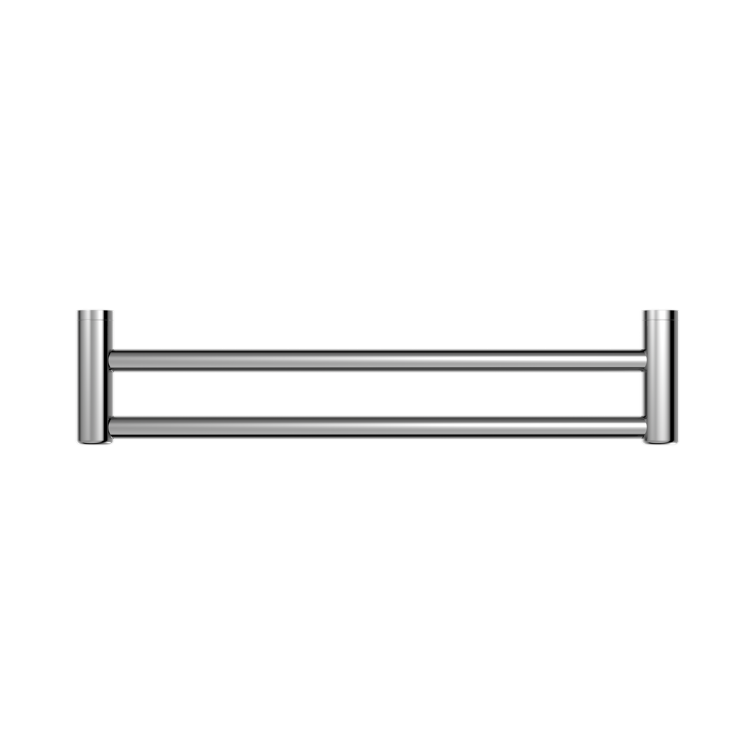 Nero Mecca Care 25Mm Double Towel Grab Rail 600Mm Chrome
