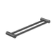 Nero Mecca Care 25Mm Double Towel Grab Rail 600Mm Gun Metal