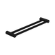 Nero Mecca Care 25Mm Double Towel Grab Rail 600Mm Matte Black