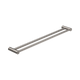 Nero Mecca Care 25Mm Double Towel Grab Rail 900Mm Brushed Nickel