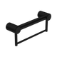 Nero Mecca Care 32Mm Grab Rail With Towel Holder 300Mm Matte Black