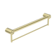 Nero Mecca Care 32Mm Grab Rail With Towel Holder 600Mm Brushed Gold