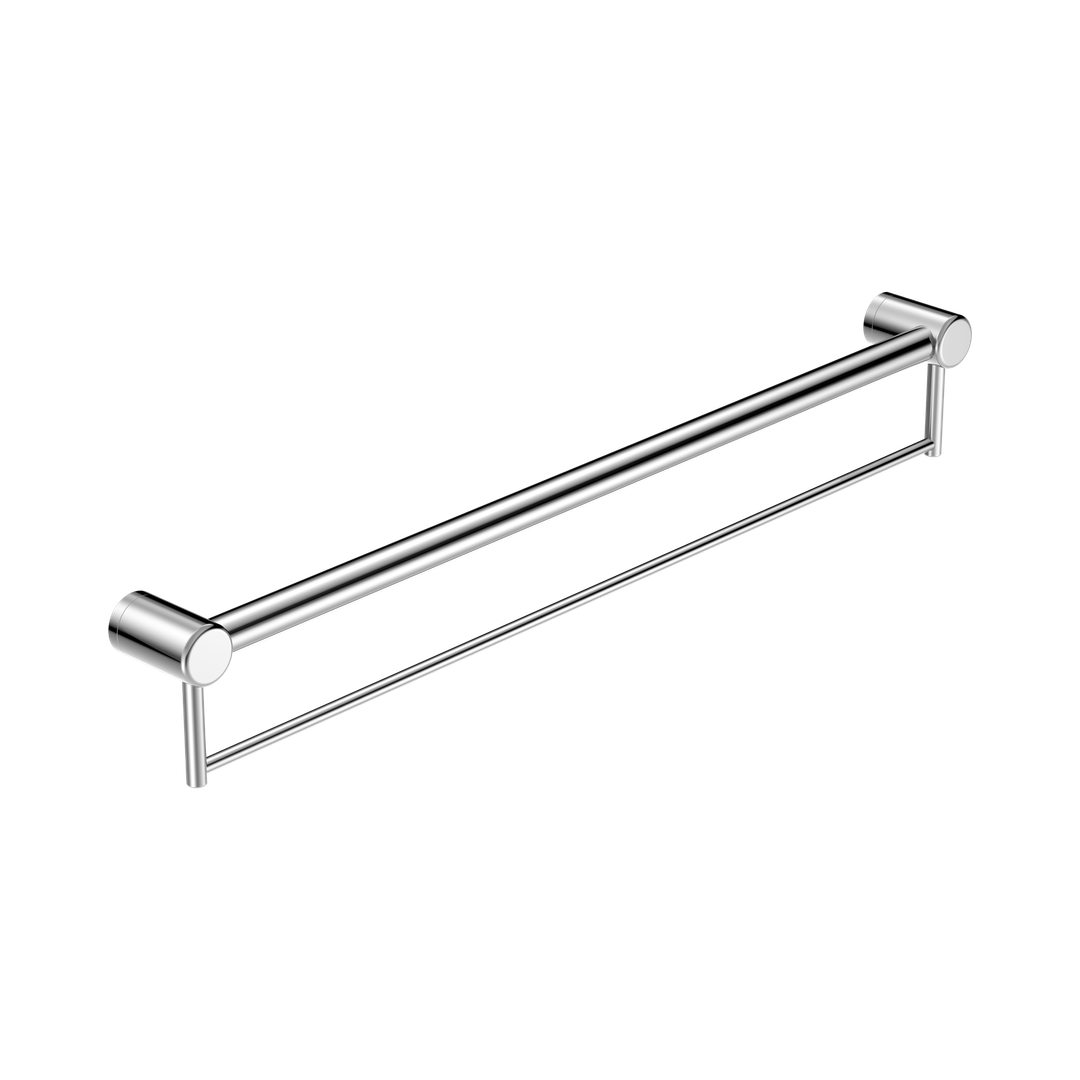 Nero Mecca Care 32Mm Grab Rail With Towel Holder 900Mm Chrome