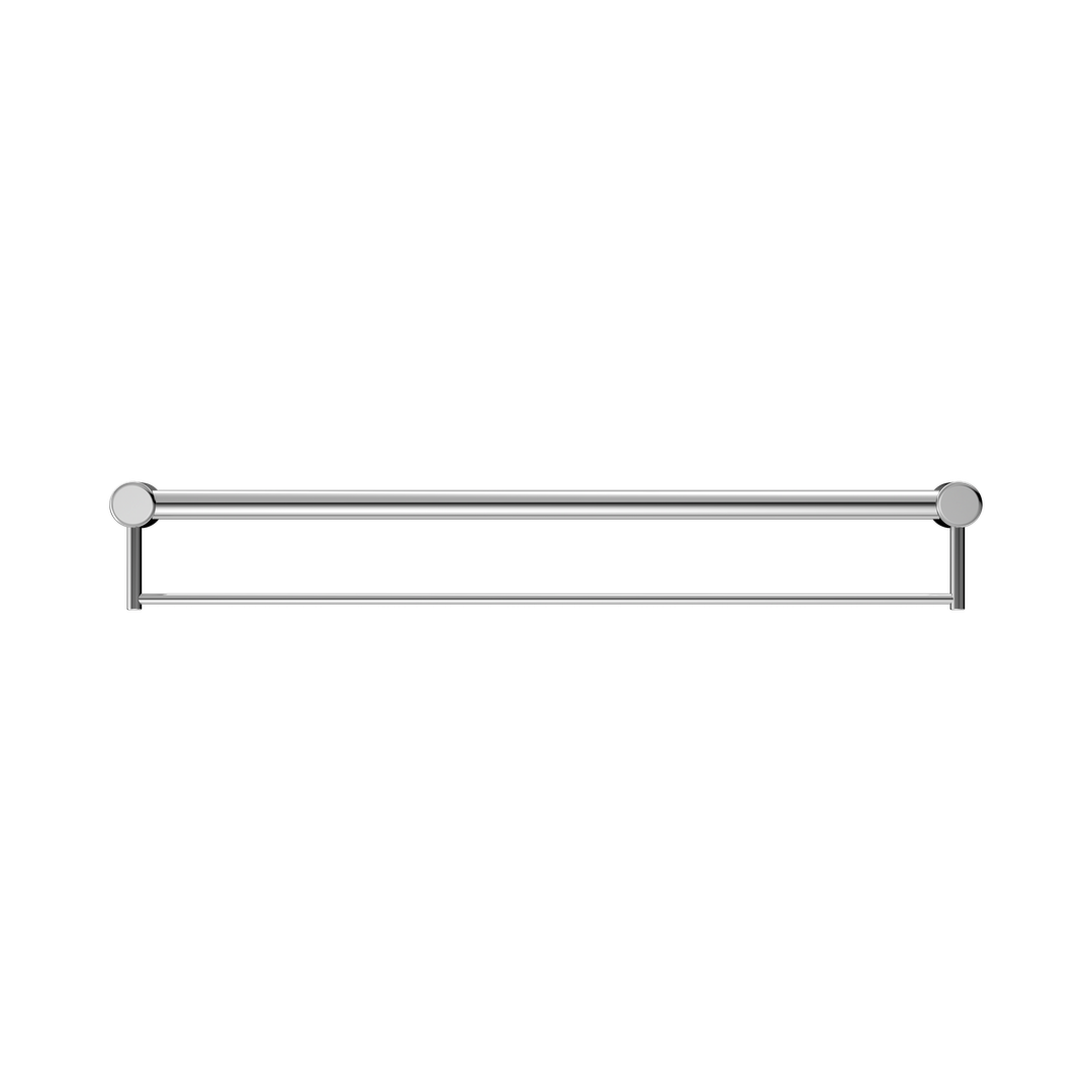 Nero Mecca Care 32Mm Grab Rail With Towel Holder 900Mm Chrome