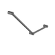 Nero Mecca Care 32mm Ambulant Toilet Grab Rail 45 Degree 750mm Gun Metal