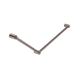 Nero Mecca Care 32mm Dda Grab Rail Set 45 Degree 750mm Brushed Bronze