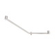 Nero Mecca Care 32mm Ambulant 45 Degree Bent Tube Grab Rail 450mm Brushed Nickel