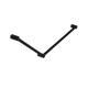Nero Mecca Care 32mm Dda Grab Rail Set 45 Degree 750mm Matte Black