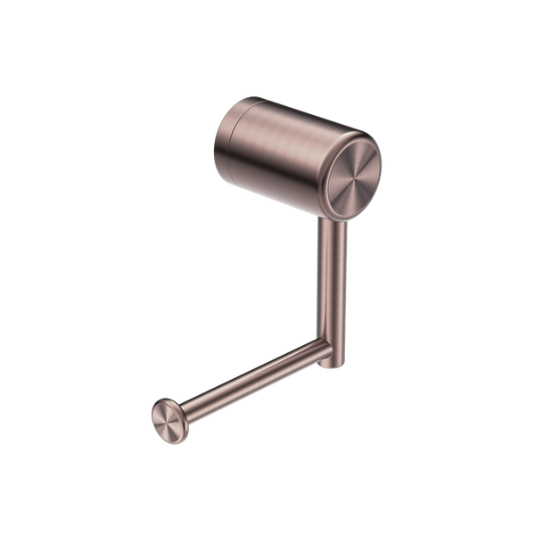Nero Mecca Care Heavy Duty Toilet Roll Holder Brushed Bronze