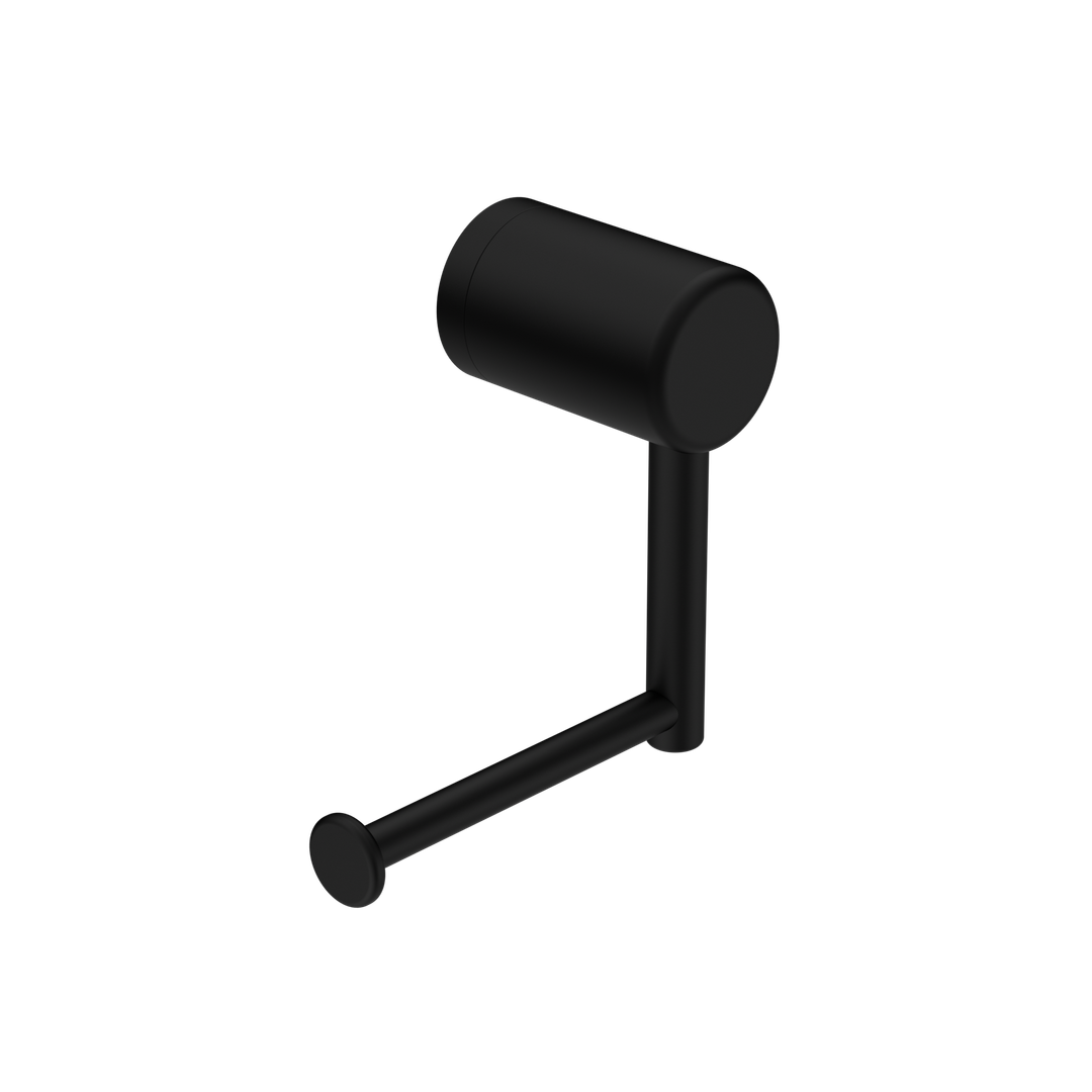 NERO MECCA CARE HEAVY DUTY TOILET ROLL HOLDER MATTE BLACK