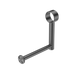 Nero Mecca Care Gun Metal Add On Toilet Roll Holder