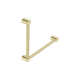 Nero Mecca Care 32mm Ambulant Toilet Grab Rail 90 Degree 450mm Brushed Gold